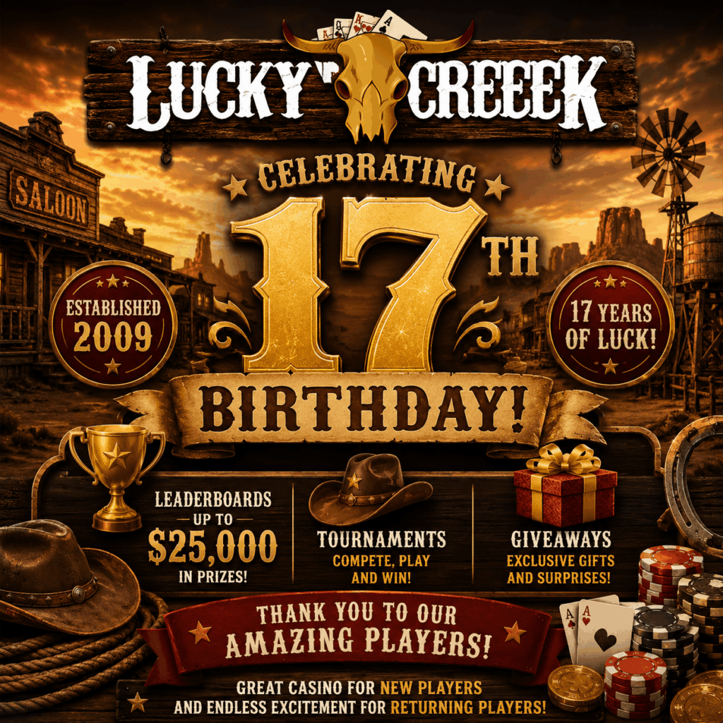 lucky creek casino 17th birthday